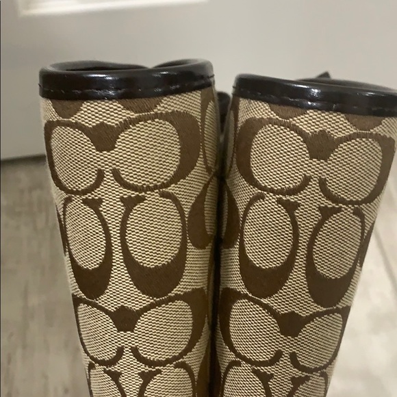 Coach Tristee Signature C Women's Rainboots Boots - Picture 11 of 13